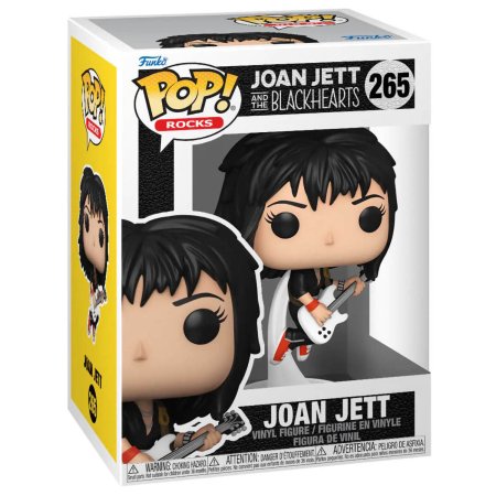 фигурки Фигурка Funko POP! Rocks: Джоан Джетт (Joan Jett) Джоан Джетт и черные сердца (Joan Jett and the Blackhearts) ((265) 61443) 9,5 см