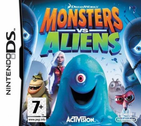  Monsters vs. Aliens (  ) (DS)  Nintendo DS
