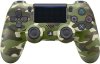  Геймпад беспроводной Sony DualShock 4 Wireless Controller (v2) Green Camouflage (Зеленый камуфляж) Оригинал (PS4) USED Б/У 