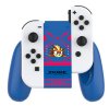 Подзаряжающий держатель для контроллеров Joy-Con Charging Grip DOBE Синий (Blue) (TNS-880) (Switch)