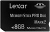 Карта памяти (Memory Card) Lexar Memory Stick ProDuo Mark2 MG Platinum II 8 GB (PSP)