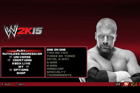 WWE 2K15 (Xbox 360)