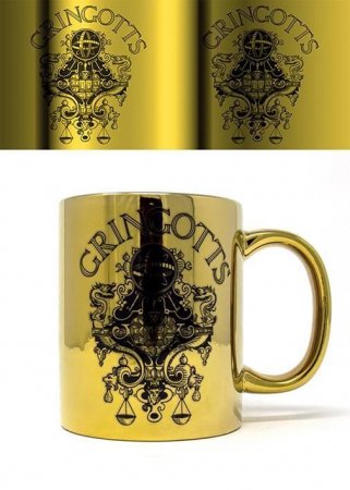    Pyramid:   (Harry Potter)  (Gringotts) (Metallic Mugs FMG25017) 315 