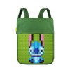  Пиксельный рюкзак Canvas Top Lid pixel Backpack WY-A005 Зеленый-зеленый Рюкзаки