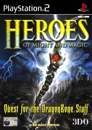 Heroes of Might and Magic: Quest for the Dragon Bone Staff (PS2) USED Б/У