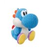 Amiibo: Интерактивная фигурка Голубой Вязаный Йоши (Light Blue Yarn Yoshi) (Yoshi's Woolly World Collection)