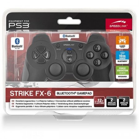   SPEEDLINK STRIKE FX-6 Bluetooth Gamepad (PS3) 