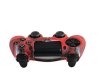  Защитный силиконовый чехол Controller Silicon Case для геймпада Sony Dualshock 4 Wireless Controller (Камуфляж Черный/Красный) (PS4) 