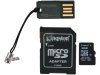 MicroSD Карта памяти 16GB Kingston Mobility Kit Class 10 (PC) 