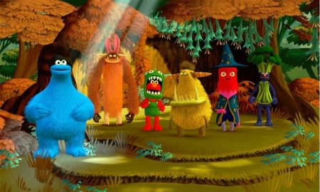 Sesame Street: Once Upon a Monster для Kinect (Xbox 360) USED Б/У