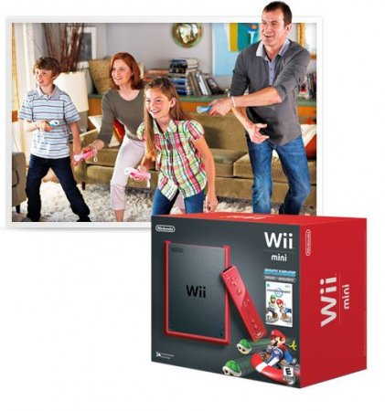     Nintendo Wii Mini Red + Mario Kart One Shot ( ) Nintendo Wii