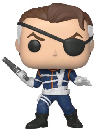  Funko POP! Bobble:   (Nick Fury (NYCC 2019 Limited Edition Exclusive)) : 80-   (Marvel: 80th First Appearan