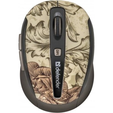 Мышь беспроводная DEFENDER To-GO MS-585 Nano, чайная роза (PC) 