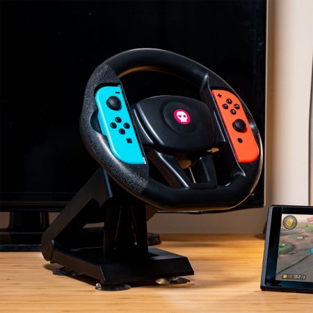 Держатель для контроллеров с настольным креплением Joy-Con в виде руля Numskull (Switch)