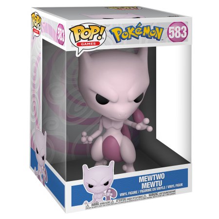 фигурки Фигурка Funko POP! Games: Мьюту (Mewtwo) Покемон (Pokemon) (63699) 25 см