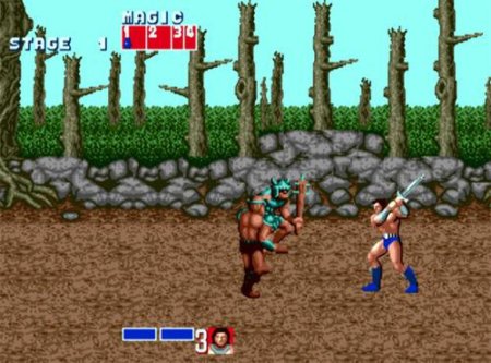 Коллекционный сборник 3 в 1 Золотой Топор (Golden Axe) (16BC-007) Русская Версия (16 bit) 