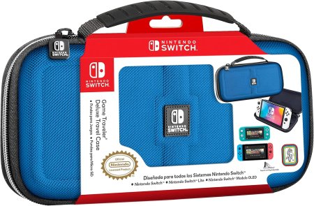 Чехол-сумка NACON BigBen Deluxe Travel Case (NNS30BL) (Blue) Синий (Switch)