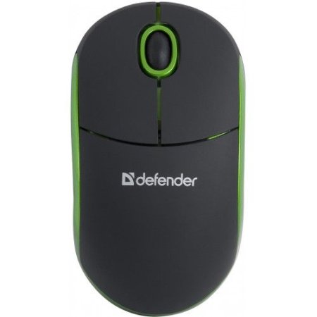 Мышь DEFENDER Discovery MS-630, мини, чёрная/красная (PC) 