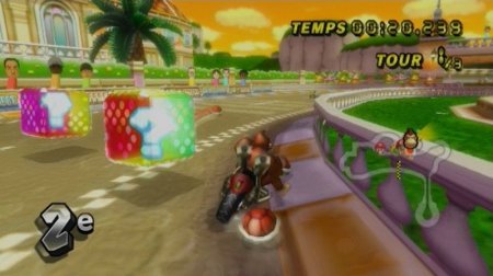   Mario Kart Wi-Fi +   Wii Wheel  (Wii/WiiU) USED /  Nintendo Wii 