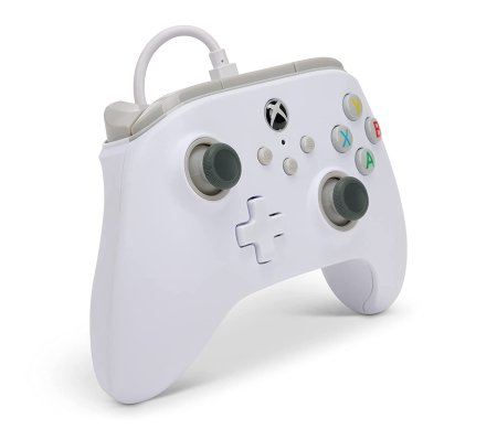 Геймпад проводной PowerA Enhanced Wired Controller for Xbox Series X/S (1519365-01) White (Белый) Оригинал (Xbox One/Series X/S/PC) 