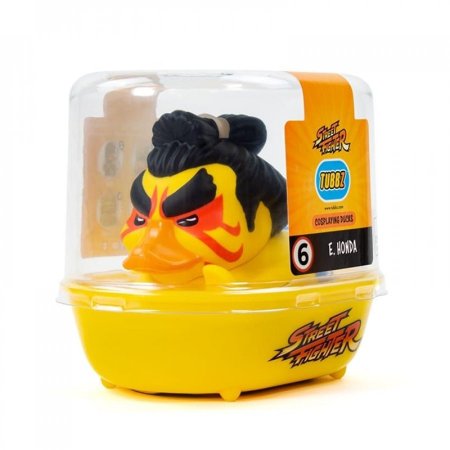 Фигурка-утка Numskull Tubbz: Эдмонд Хонда (Edomondo Honda) Стрит Файтер (Street Fighter) 9 см Персонажи игр