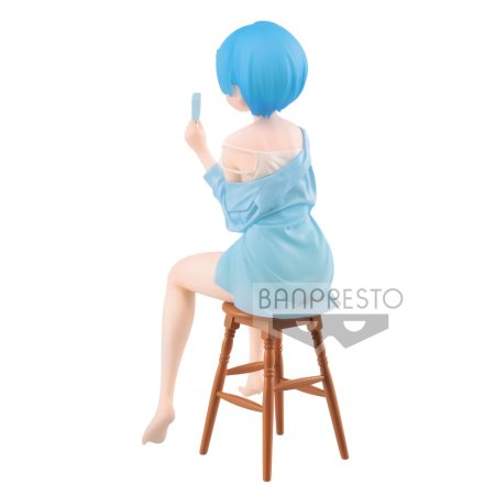 Фигурка Banpresto: Рем (Rem Summer Ver.) Жизнь с нуля в альтернативном мире - Время для отдыха ( Re:Zero Starting Life In Another World Relax Time) (BP17719P) 20 см 