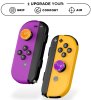Накладки на стики для контроллеров Joy-Con KontrolFreek Splash Edition Orange/Purple (Оранжевый/Фиолетовый) |9 (Switch/Switch Lite)