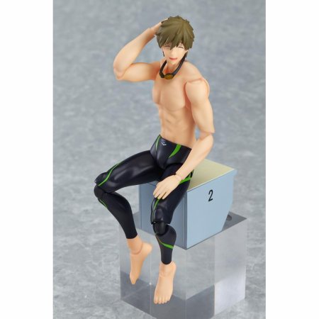 Фигурка Good Smile Company Figma: Макото Тачибана (Makoto Tachibana) Вольный (Free!) (4589919783908) 15,5 см  