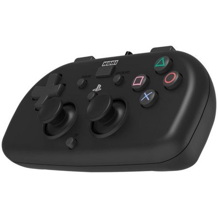  Геймпад проводной HORIPAD MINI (Черный) HORI (PS4-099U) (PS4) 