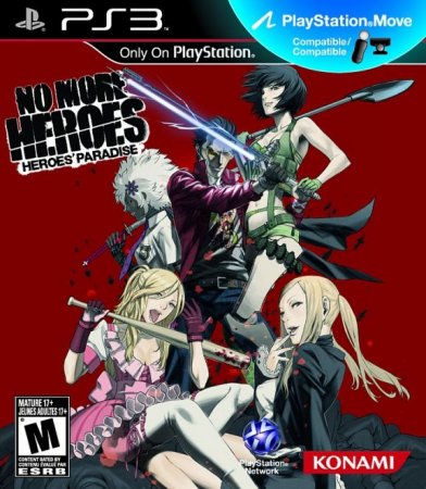   No More Heroes: Heroes Paradise  PlayStation Move (PS3)  Sony Playstation 3