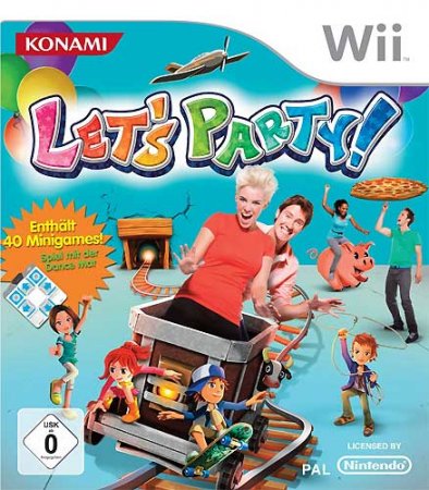   Let's Party + Dance Mat  (Wii/WiiU)  Nintendo Wii 