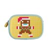  Маленькая сумочка клатч Sweet Love Clutch Bag WY-B011 Зеленая мята-Желтый Сумки