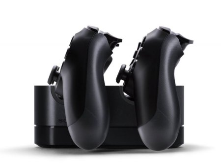  Зарядная станция для 2-х геймпадов черная (PS4 FAT/SLIM/PRO) 