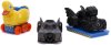 Набор из трех машинок Jada Toys Hollywood Rides: Бэтмобиль 1989 (1989 Batmobile (31657)) + Утка-Пингвин (The Penguin Duck (31658)) + Полет на Летучей Мыши (Penguin Bat O' Ride (31616)) Возвращение Бэтмена 3 (Batman Return 3 (31656) 4 см