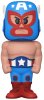Фигурка Funko Vinyl SODA: Капитан Америка (Captain America) Марвел: Лучадоры (Marvel: Luchadores) (54509) 9,5 см