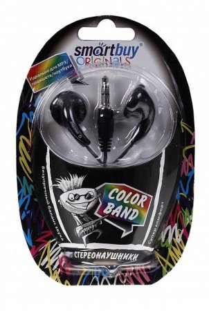 Наушники SmartBuy SBE-4900 Color Band, белые (PC) 
