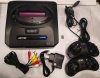 Игровая приставка 16 bit Super Drive Vintage (466 в 1) + 466 встроенных игр + 2 геймпада + SD карта (Черная)
