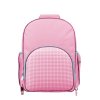 Рюкзак пиксельный на роликах WY-A024 Super Class Rolling Backpack Розовый