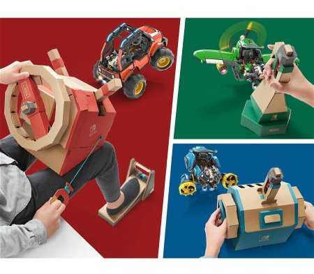 игра Pokemon: Shield + Expansion Pass + Nintendo Labo: Vehicle Kit (набор Транспорт) (Switch) для Nintendo Switch