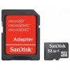 MicroSD Карта памяти 32GB SanDisk Class 4 + SD адаптер (PC)