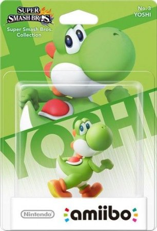 Amiibo: Интерактивная фигурка Йоши (Yoshi) (Super Smash Bros. Collection)