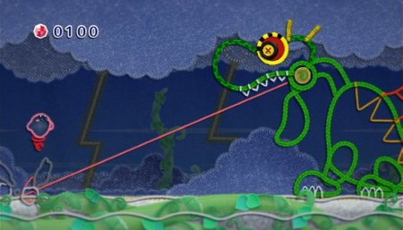 Купить игру Kirby's Epic Yarn (Wii/WiiU) USED Б/У на Nintendo Wii диск