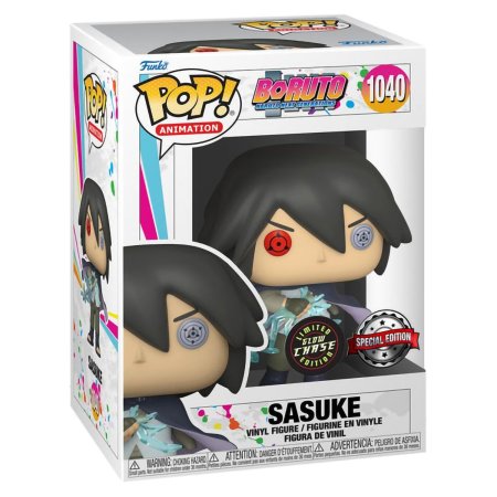 фигурки Фигурка Funko POP! Animation: Саске Учиха (Sasuke Uchiha (GW)) Боруто: Следующее поколение Наруто (Boruto: Naruto Next Generations) (54158) 9,5 см