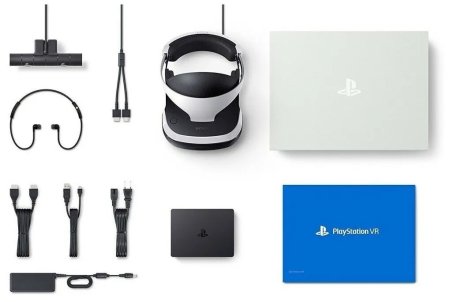  Sony PlayStation VR Eur шлем виртуальной реальности (CUH-ZVR2) + Камера Sony PlayStation Camera V2 + адаптер к камере для PlayStation 5 + игра VR Worlds (PS4/PS5) 