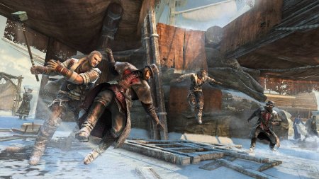 Игра Assassin's Creed 3 (III) Обновленная версия (Remastered) + DLC Liberation Русская Версия (PS4) USED Б/У Playstation 4