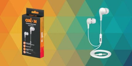 Стерео-гарнитура OXION HS201, чёрная (PC) 