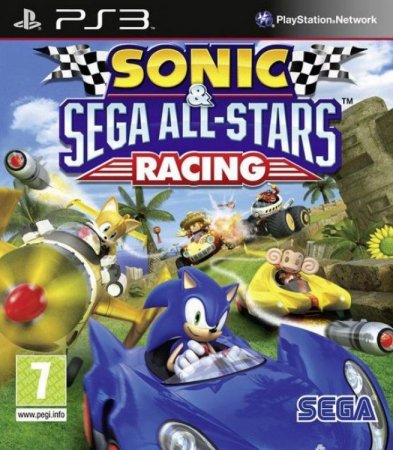   Sonic and SEGA: All-Stars Racing (PS3) USED /  Sony Playstation 3