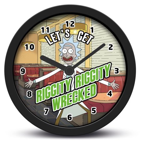 Часы настольные Pyramid: Крушение (Wrecked) Рик и Морти (Rick & Morty) (GP85896) 12 см