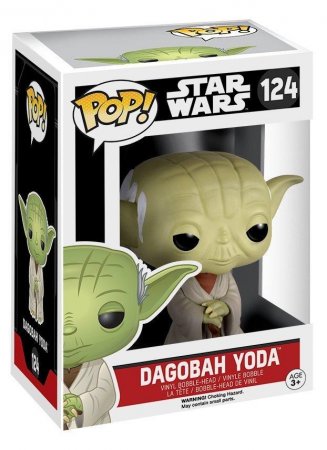  Funko POP! Bobble:   (Star Wars):   (Dagobah Yoda) (10105) 9,5 