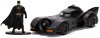 Модель машинки с фигуркой Jada Toys: Машинка Бэтмобиль 1989 года (Batmobile 1989) 1:32 + Фигурка Бэтмен (Batman) 7 см (31704)